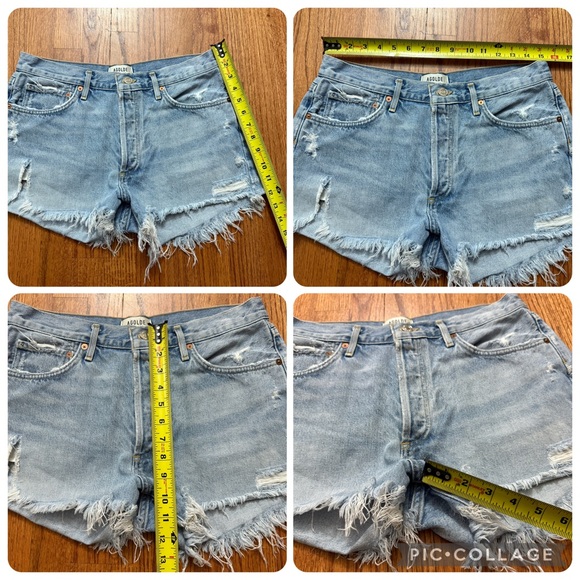 Agolde Parker Vintage Cut Off Shorts in Swapmeet size 29 - Picture 16 of 16